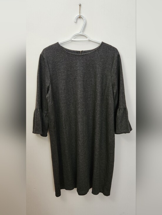 Penmans Dresses & Skirts - Women's Black & Gray Dress with Bell Sleeves